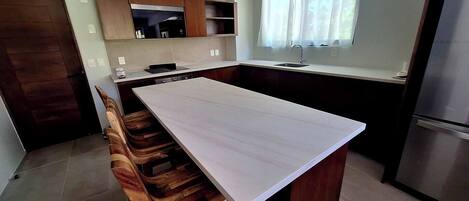 Microwave, oven, stovetop