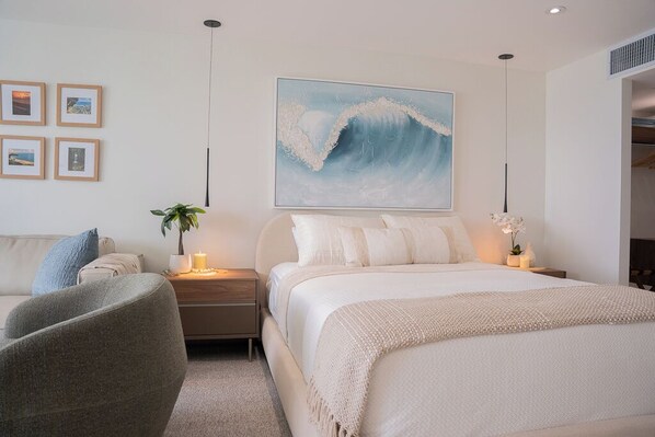1 habitación, tabla de planchar con plancha, wifi y ropa de cama
