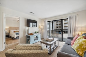 Condo, Multiple Beds (Romar Beach 105) | Living area