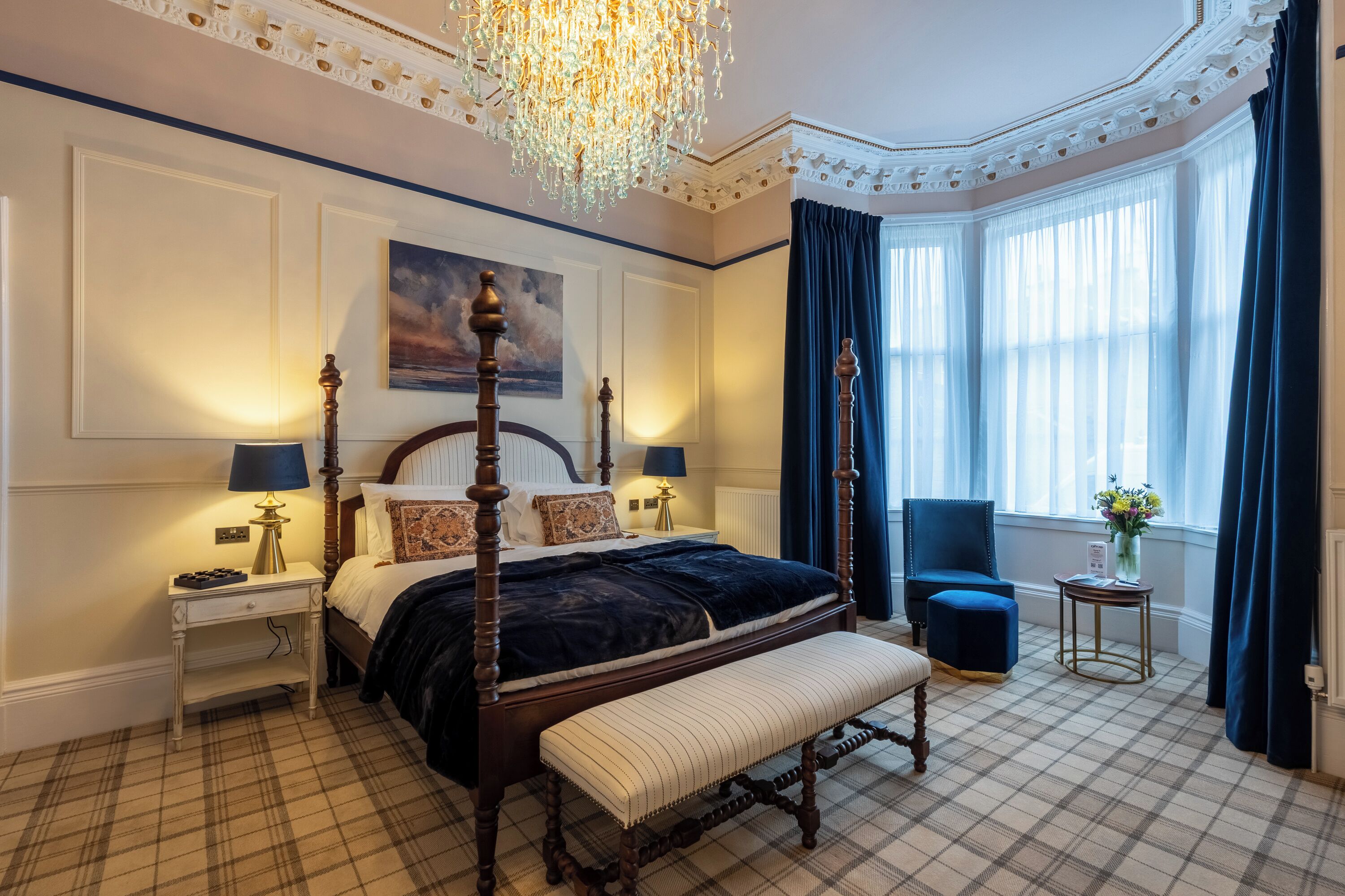 Premium tweepersoonskamer | Een gratis minibar, individueel gedecoreerd, individueel gemeubileerd