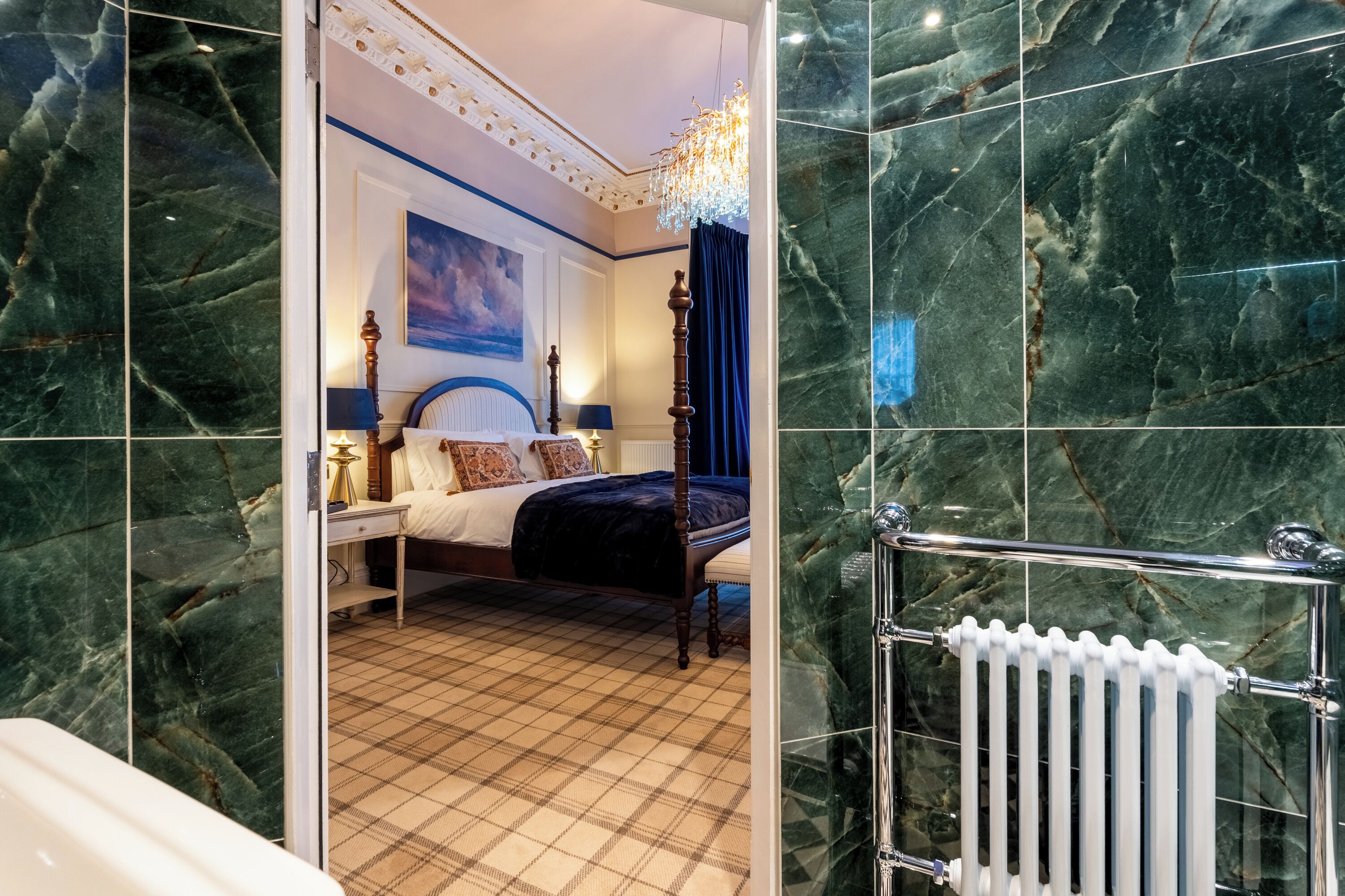 Premium Double Room | Bathroom | Separate bathtub and shower, jetted bath, free toiletries, hair dryer