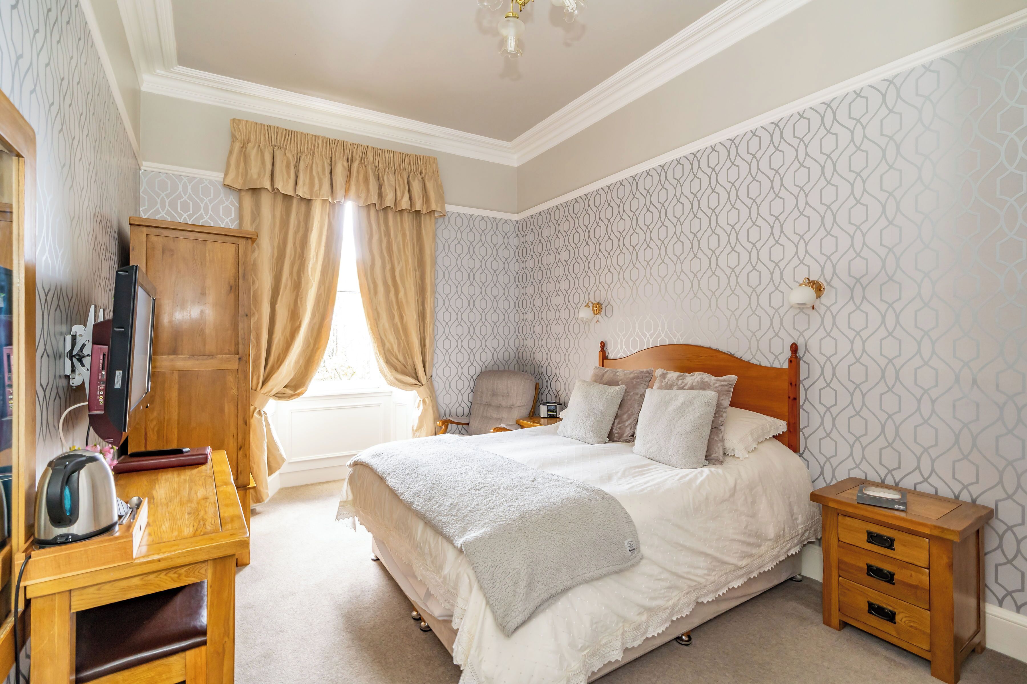 华丽双人房 | 迷你吧（备有免费物品）、特色装修、特色家居、办公桌