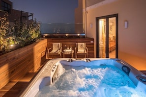 Deluxe Double Room, Sea View | Terrace/patio