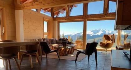 Chalet, view panoramic, fireplace or stove, tv, 160m², Les Arcs