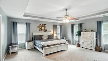 4 habitaciones, cuna de viaje, wifi y ropa de cama