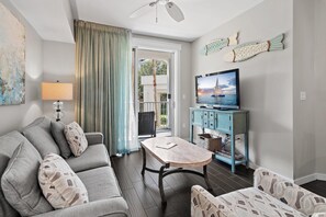 Condo, 1 King Bed with Sofa bed (Elation 5207) | Living area - Elation 5207 (Miramar Beach)