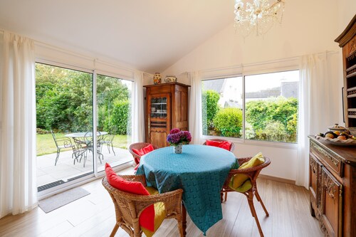 Les Gites du chaos d'Huelgoat - Ruhiges bretonisches Haus im Stadtzentrum