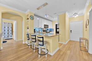 Fridge, microwave, oven, stovetop - Luxury 4-BD Resort Condo w/ Pool • Sleeps 8 (Davenport)