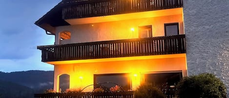 Voorkant van accommodatie