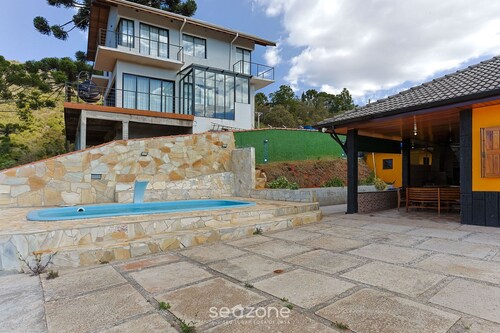 Casa 3Q completa c/ Piscina e Churrasq. DOJ0690