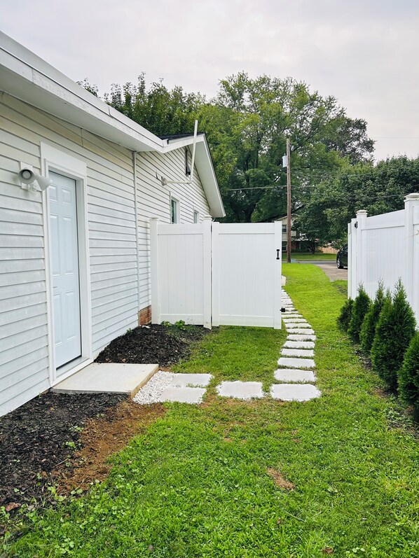 Enceinte de l’hébergement