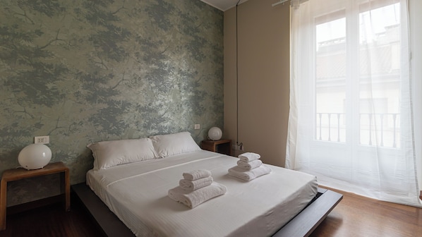 1 chambre, fer et planche à repasser, Wi-Fi gratuit, draps fournis