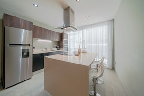 Studio Junior, balcon | Cuisine privée