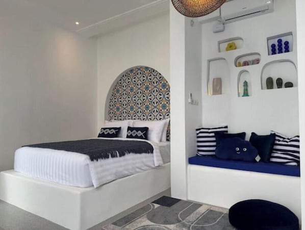 3 bedrooms, internet, bed sheets