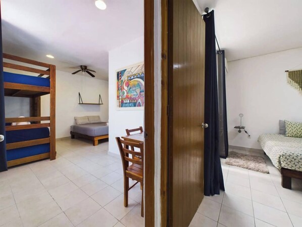 Appartement, 2 chambres, patio