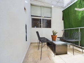 Apartamento, 2 habitaciones, patio | Terraza o patio