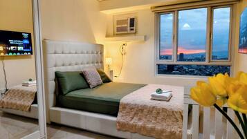 Appartement, 1 slaapkamer, terras, uitzicht op de stad | 1 slaapkamer