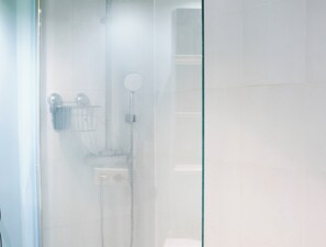 Hair dryer, towels