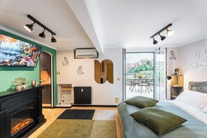 1 chambre, fer et planche à repasser, Wi-Fi gratuit, draps fournis