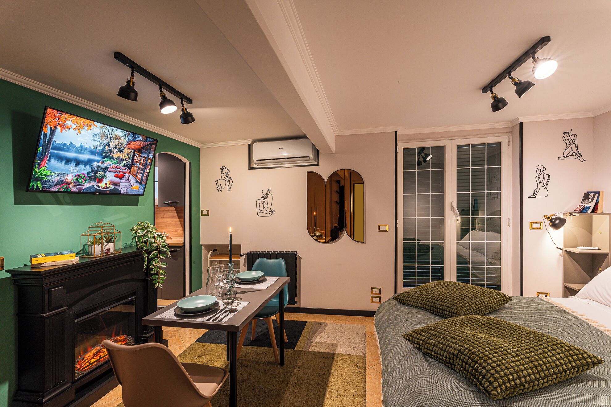 1 Schlafzimmer, Bügeleisen/Bügelbrett, kostenloses WLAN, Bettwäsche