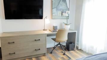 In-room safe, blackout curtains, iron/ironing board, free WiFi