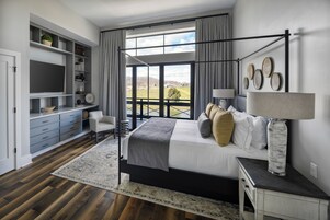 Caja de seguridad en la habitación y cortinas blackout 