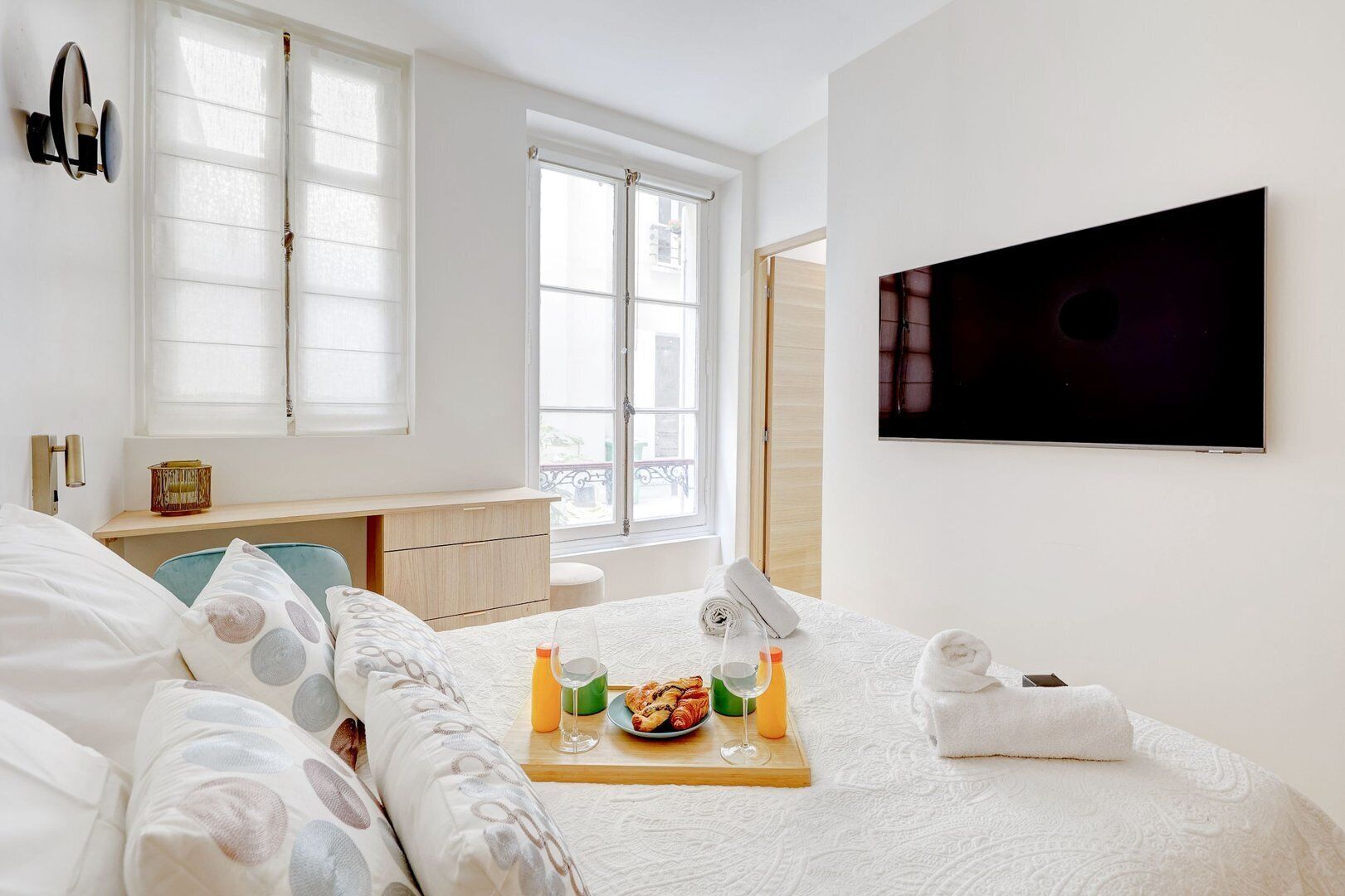 1 chambre, accès Internet, draps fournis