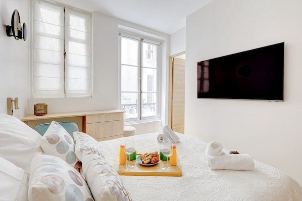 1 bedroom, Internet, bed sheets