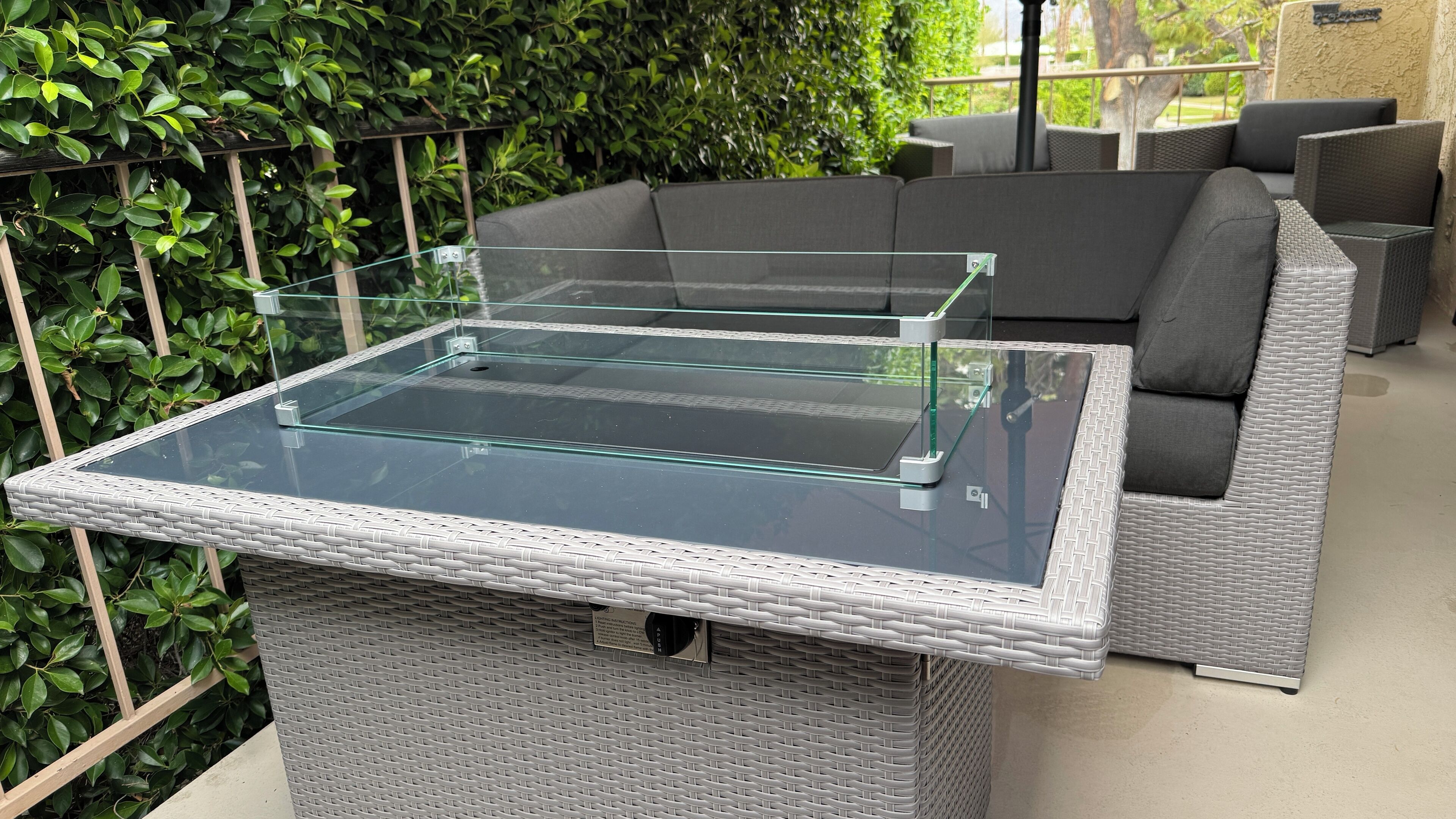 Enceinte de l’hébergement