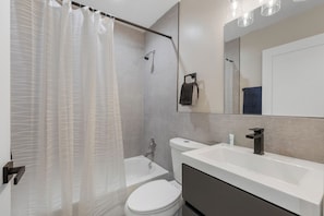 Towels, soap, toilet paper