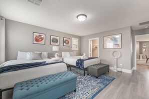 Desk, iron/ironing board, travel cot, WiFi