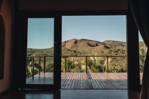 Vistas al campo desde el alojamiento