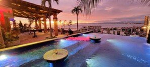Pool - Spacious 10 - 15-Bedroom Villa with Stunning Views (Puerto Vallarta)
