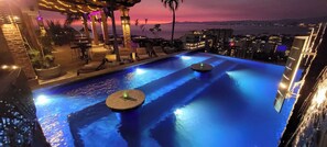 Pool - Spacious 10 - 15-Bedroom Villa with Stunning Views (Puerto Vallarta)