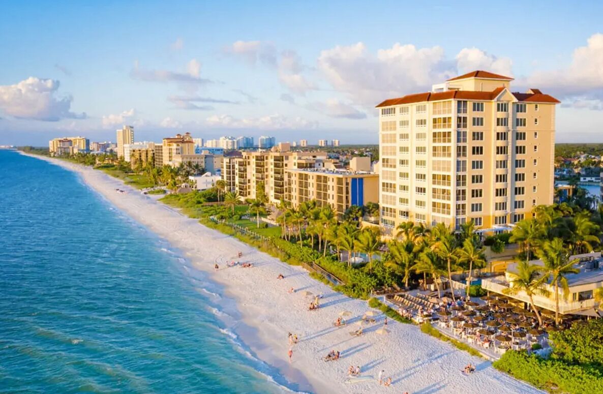 Sun loungers, beach towels