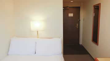 Down comforters, desk, free WiFi, bed sheets
