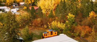 Passenger Room in Restored Train Depot - Studio