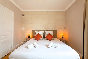 2 chambres, bureau, lit parapluie, Wi-Fi gratuit