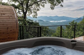 Bain à remous extérieur