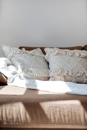 2 chambres, fer et planche à repasser, Wi-Fi, draps fournis