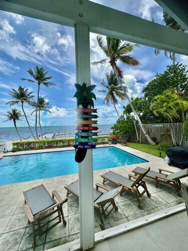 Palm Escape- Beachside Bliss w/ Private Pool