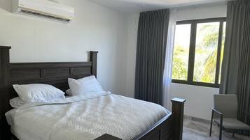 Egyptian cotton sheets, premium bedding, memory-foam beds, free WiFi