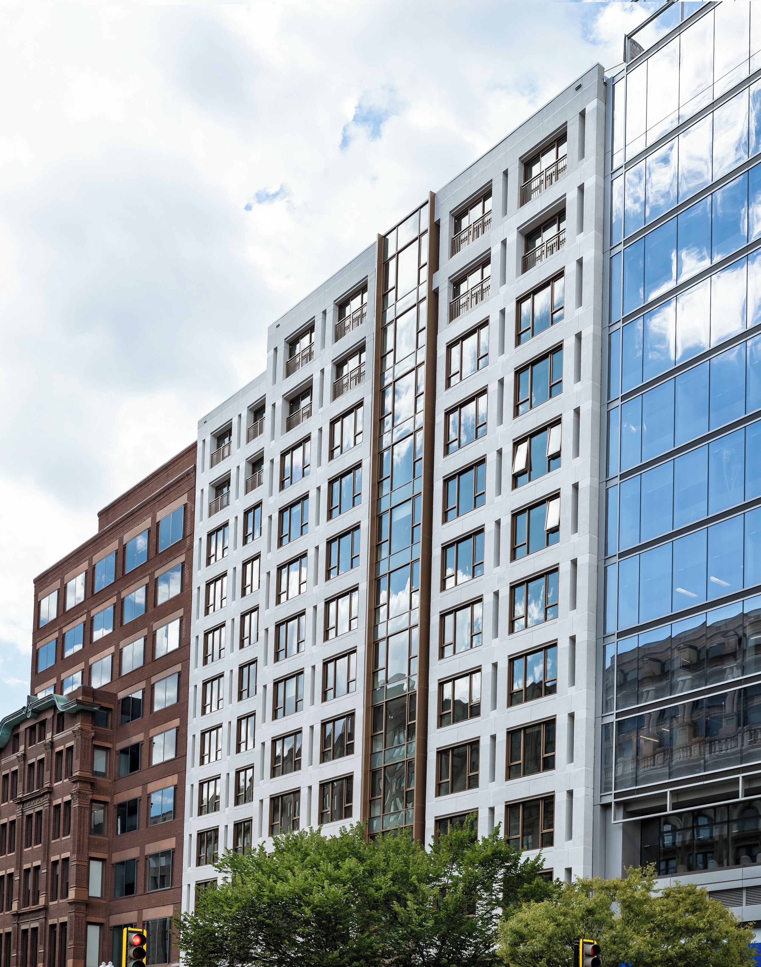 Façade de l’hébergement