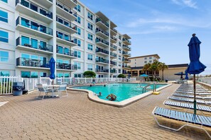 Una piscina riscaldata