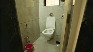 Dusche, Handtücher, Seife