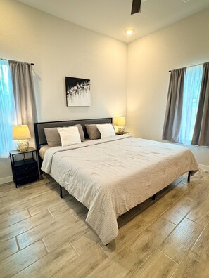 3 chambres, Wi-Fi, literie fournie