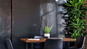 Opções para refeição no quarto