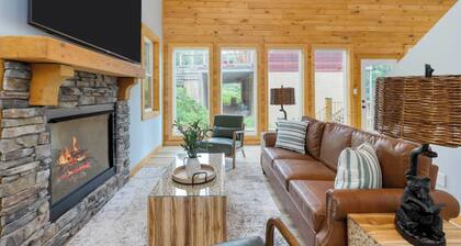 Cabin w/ Hot Tub, Game Room & Scenic Smoky Mountain Views Perfect by Avantstay