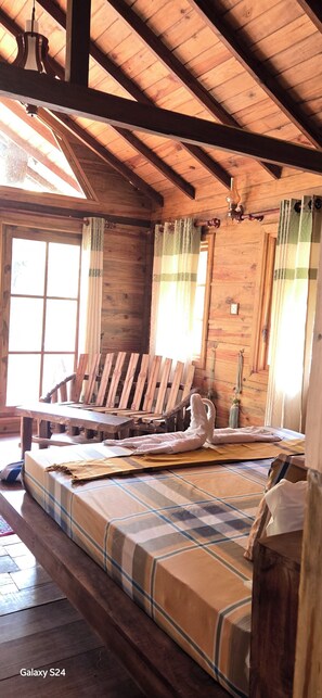 Tweepersoonskamer, uitzicht op tuin | Gratis wifi