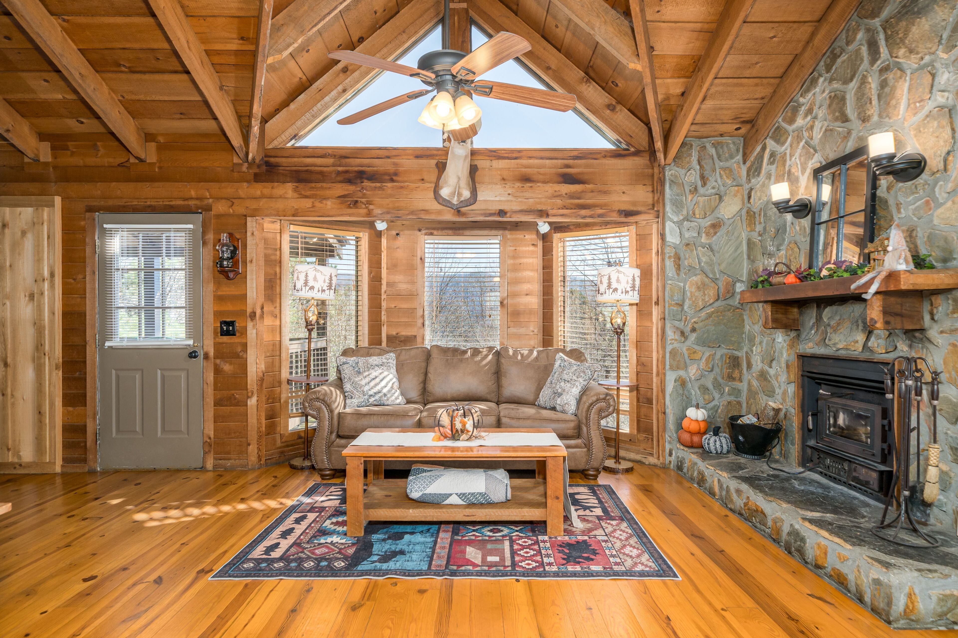 تلفزيون، مدفأة